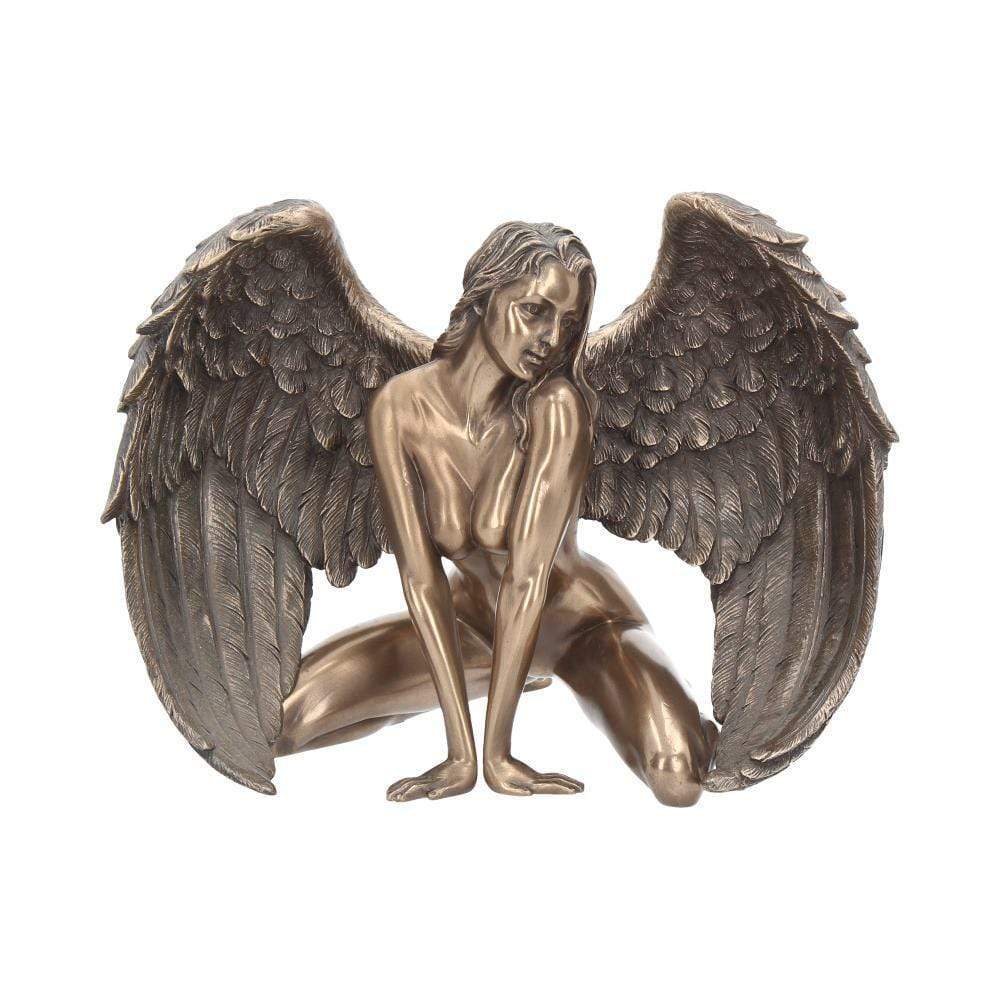 10 Pcs of Antique Bronze Dancing Angel Fairy Charms 18x26mm A683